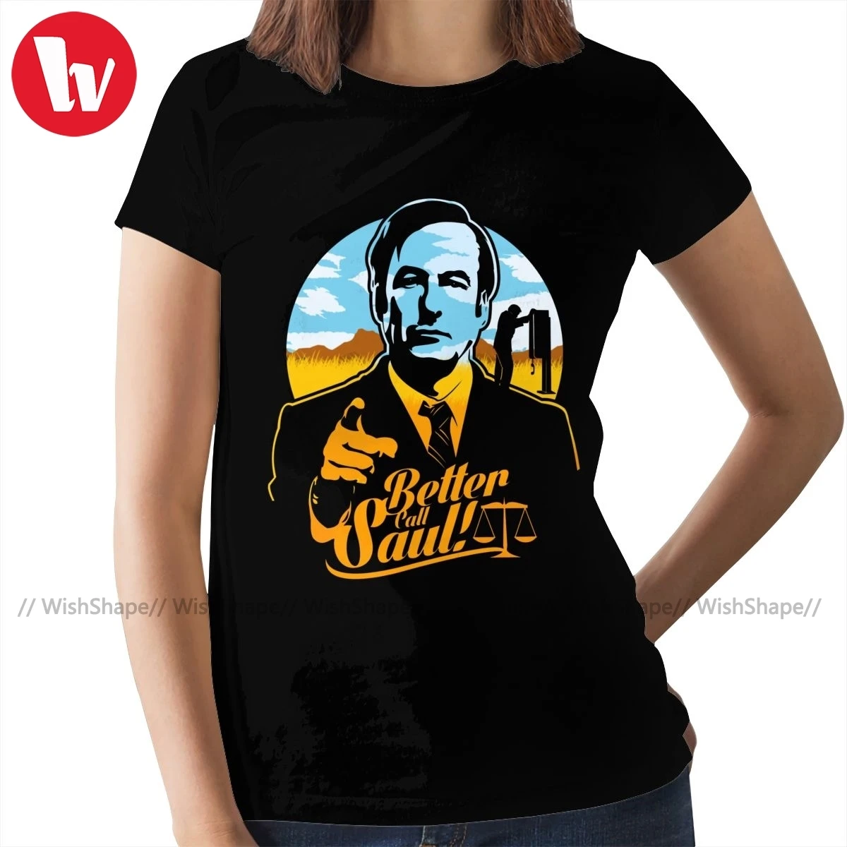 

Breaking Bad T-Shirt Better Call Saul T Shirt Graphic XXL Women tshirt White Trendy Ladies Tee Shirt