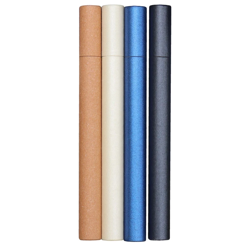 

Hot Sell 20pcs 5g 10g 20g Blue,Black,White ,Kraf Color Cardboard Tube For Sandalwood Cylinder Incense Container Special Paper