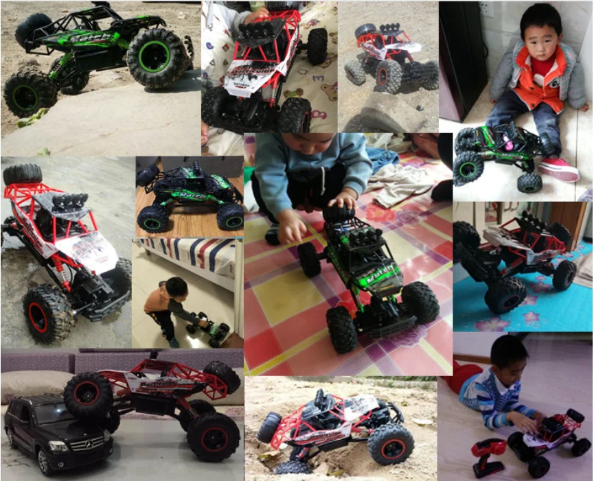37cm1/12 RC автомобиль 4WD скалолазание автомобиль 4x4 двойные двигатели привод Bigfoot автомобиль дистанционного управления автомобиль внедорожник Игрушки для мальчиков Детский подарок
