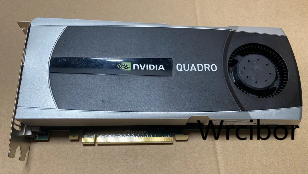 

Бывшая в употреблении оригинальная Видеокарта Nvidia Quadro 5000 2,5 Гб PCIe Quadro5000