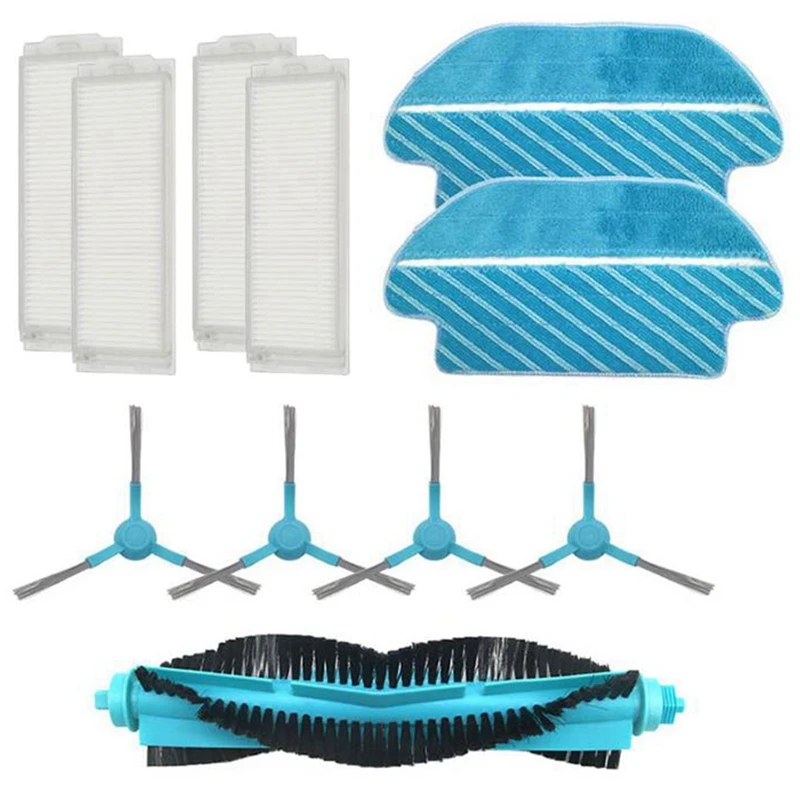 

Фильтр НЕРА, роликовая щетка, накладки, ткань для Cecotec Conga 3290 3490 3690 Запчасти для пылесоса, боковая щетка Proscenic M7