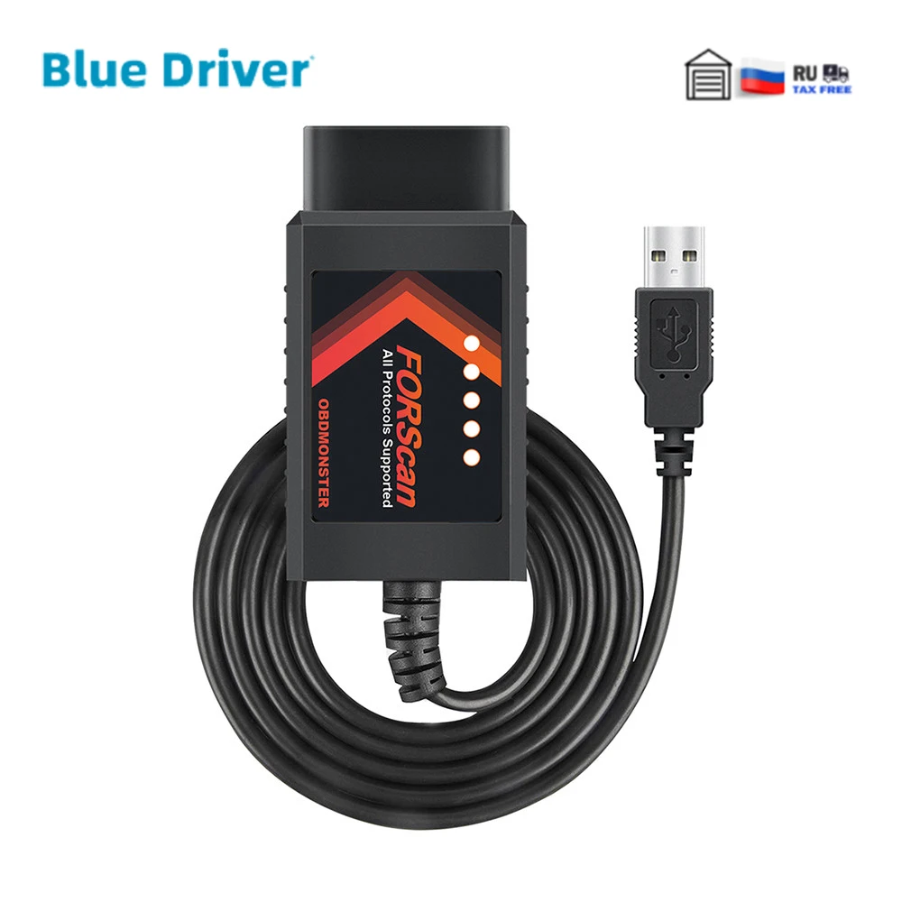 

Upgrade ELM327 V1.5 HS CAN/ MS CAN For FORScan Pro Cars Scan Tools For Ford Hidden Function Programming OBD2 Diagnostic Scanner