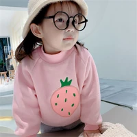 girls sweatshirts child kid clothes autumn baby girls clothing boys long sleeve tops animal cat appliques 1 7years