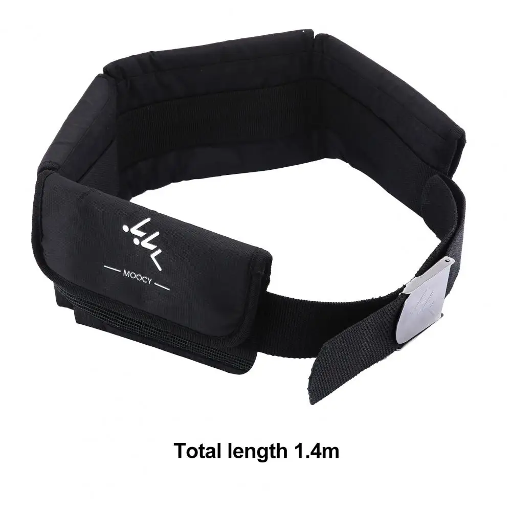 Практичный гладкий ремень для дайвинга с 4 карманами подводного плавания водных