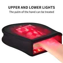 Arthritis Therapy-Device DGYAO 660nm 850nm LED Red Near Infrared Light Pain Relief Hand Recover Wearable Gloves Easily Use Home