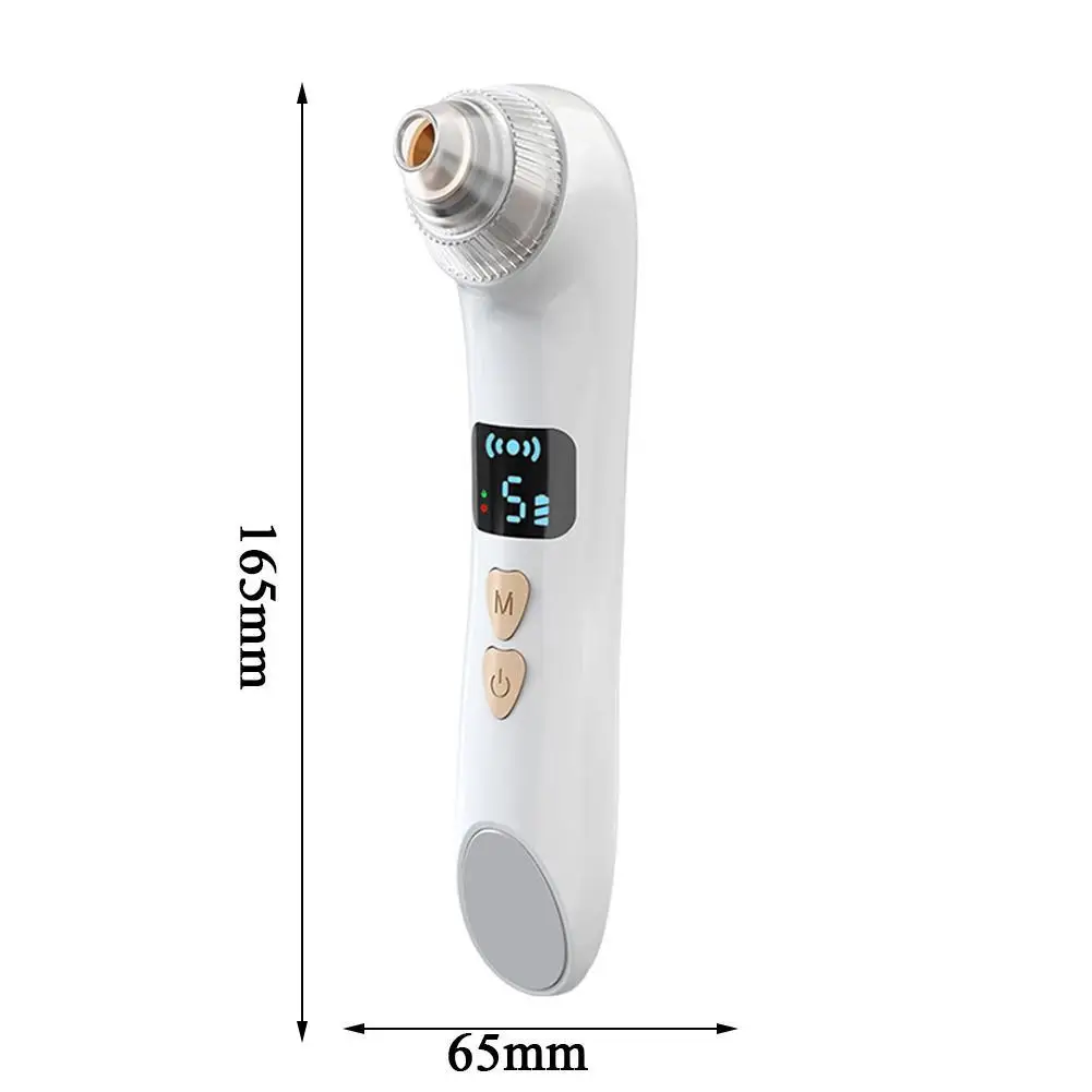 

Visual Blackhead Remover Vacuum Pore Cleaner Acne Remover Deep Electric Heating WIFI Cleansing Nose Microscope Face Camera X6G4