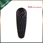 Универсальный пульт дистанционного управления G30S, воздушная мышь с голосовым управлением, 33 клавишами, ИК-приемником и гироскопом, подходит для android tv box