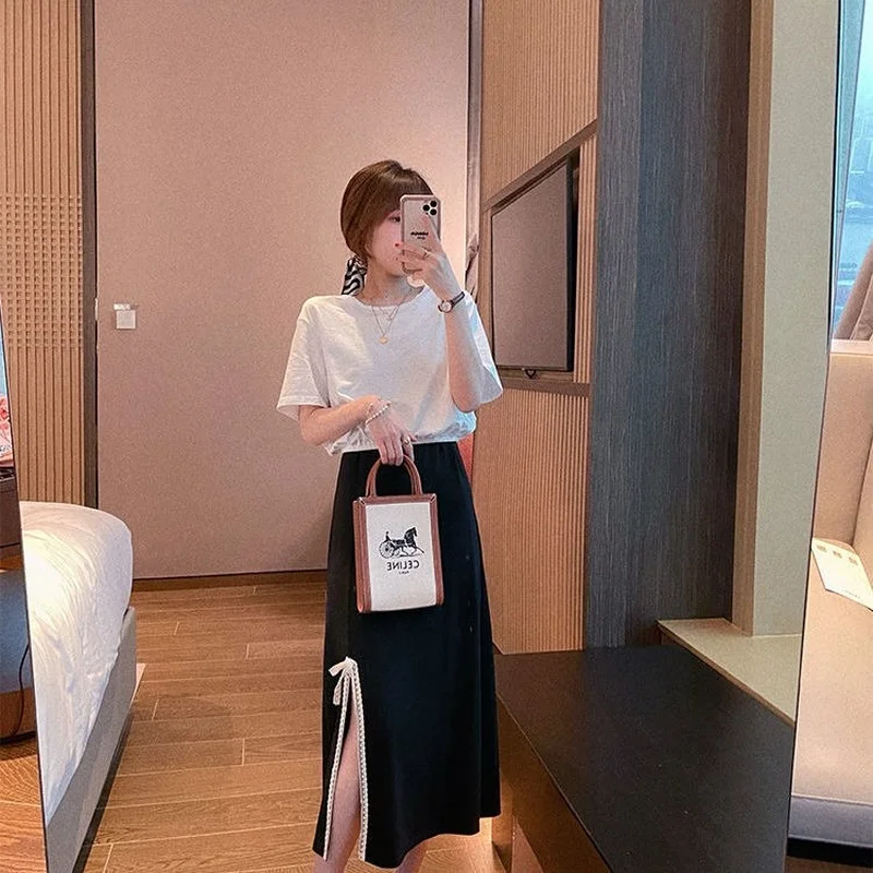 

Ladies Elegant Bow Design 2021 Summer Black Vintage Dresses Women Sleeveless Sexy Strap Dress Korean Fashion Evening Midi Desses