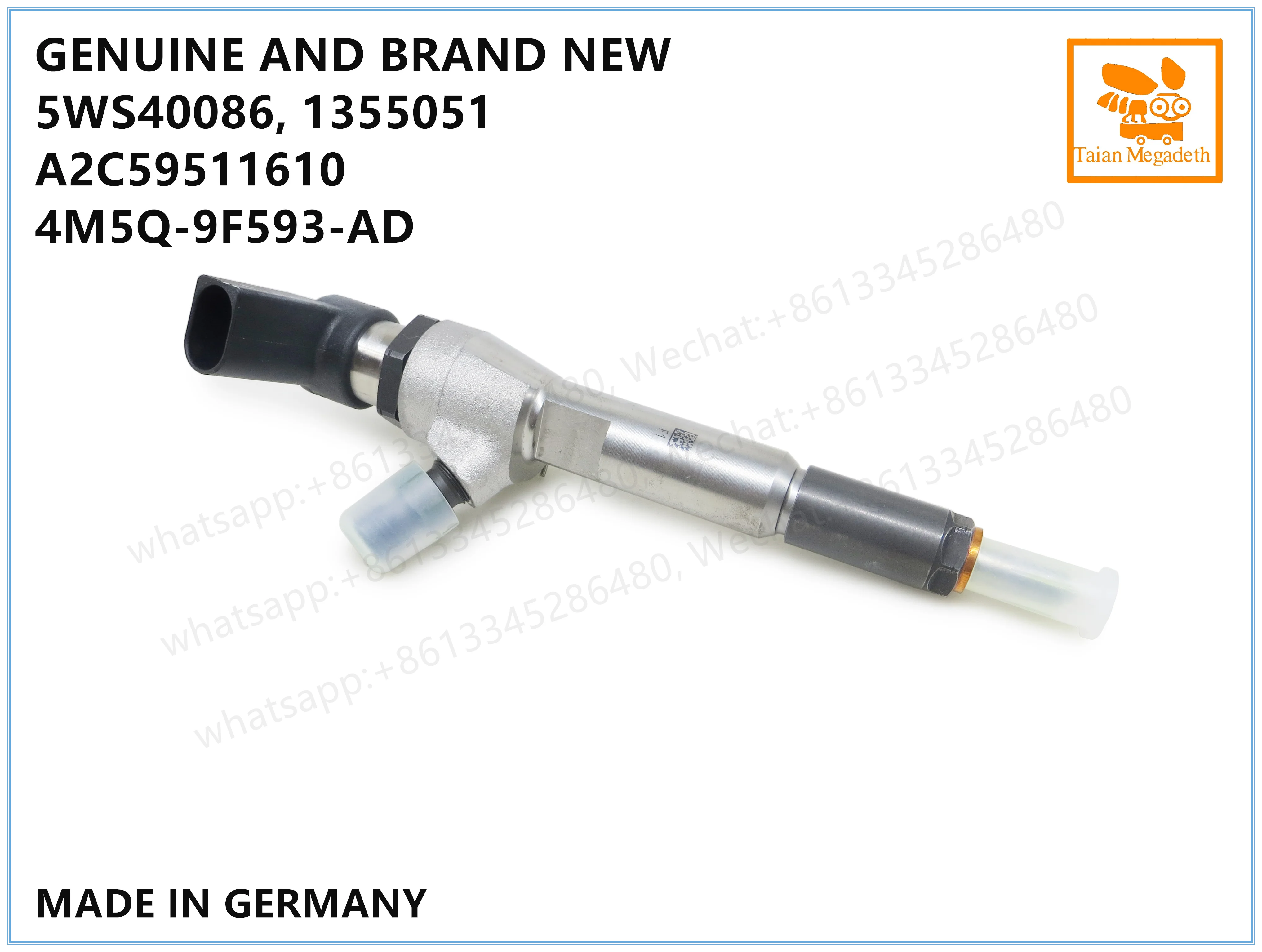 Подлинный и новый топливный инжектор ASSY 5WS40086 1355051 A2C59511610 4M5Q-9F593-AD | Автомобили