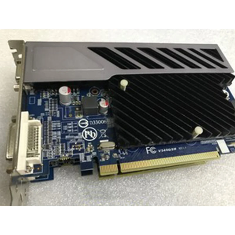 GIGABYTE видеокарта игровая Видеокарта ATI Radeon AMD GPU HD5450 512MB 64Bit DDR3 VGA/DVI PCIE 2 1 с ПК б/у