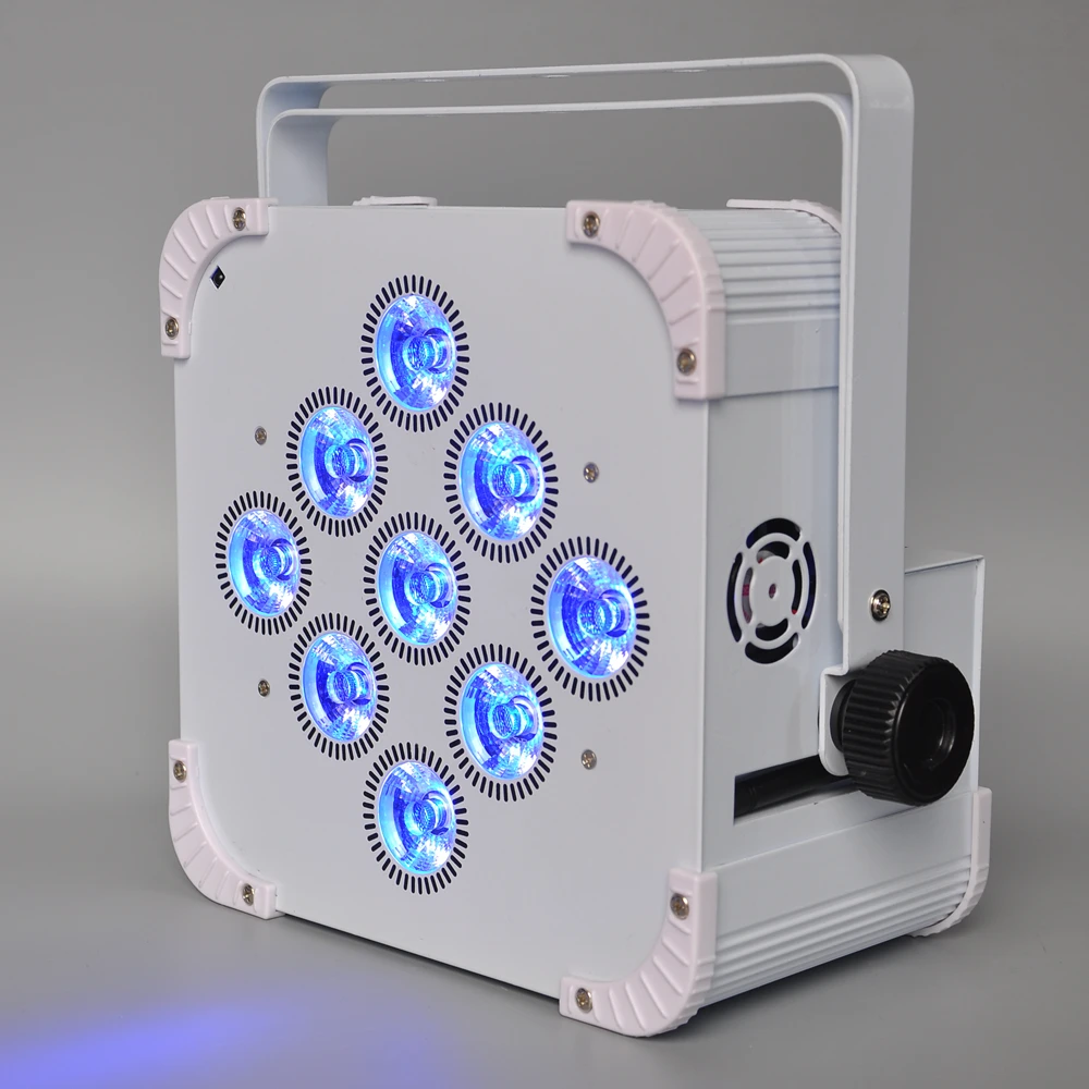 Сценическое освещение TIPTOP новинка 9x18 Вт RGBWA ультрафиолетовая батарея