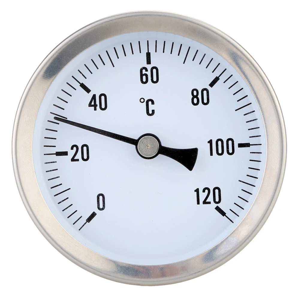 Spring Fixing Waterproof Accurate Thermometer Industrial Stainless Steel Professional Mini Meter Practical Easy Mount Dustproof |