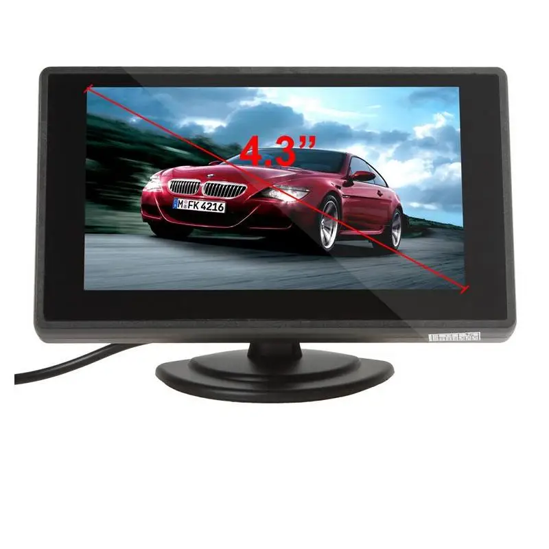 XYCING 480x272 пикселей 4 3 дюймовый TFT ЖК монитор для автомобиля автомобильный заднего