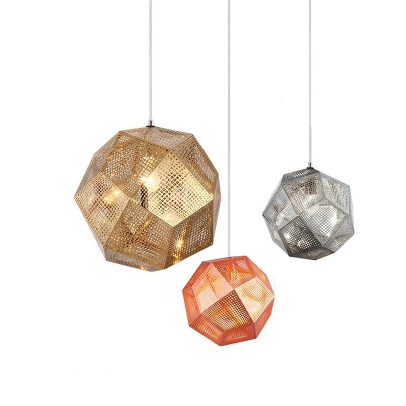 Скандинавская Геометрическая коробка dixon кирпичный светодиодный подвесной