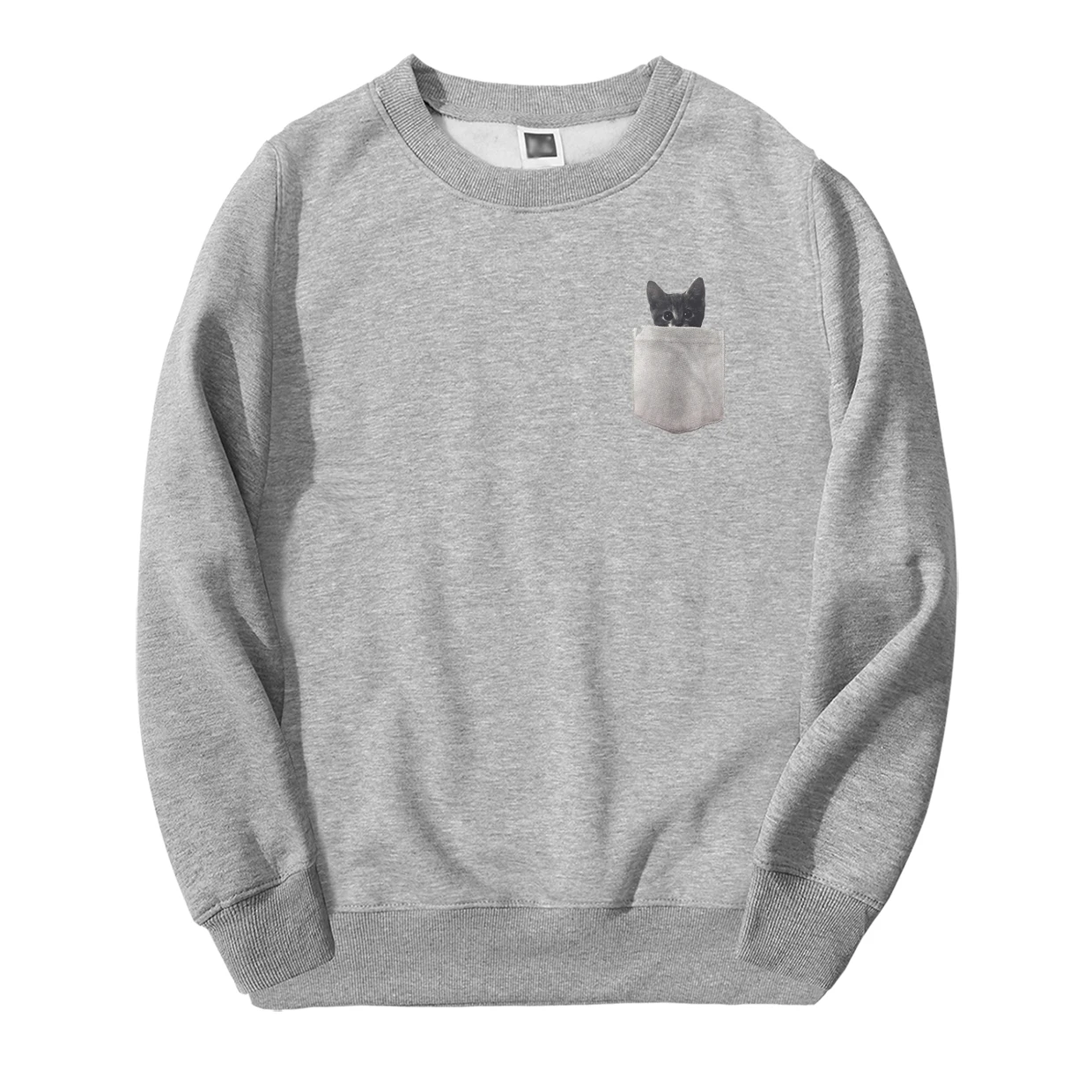 2019 Новое поступление мужские толстовки с капюшоном милые кошки принт животными