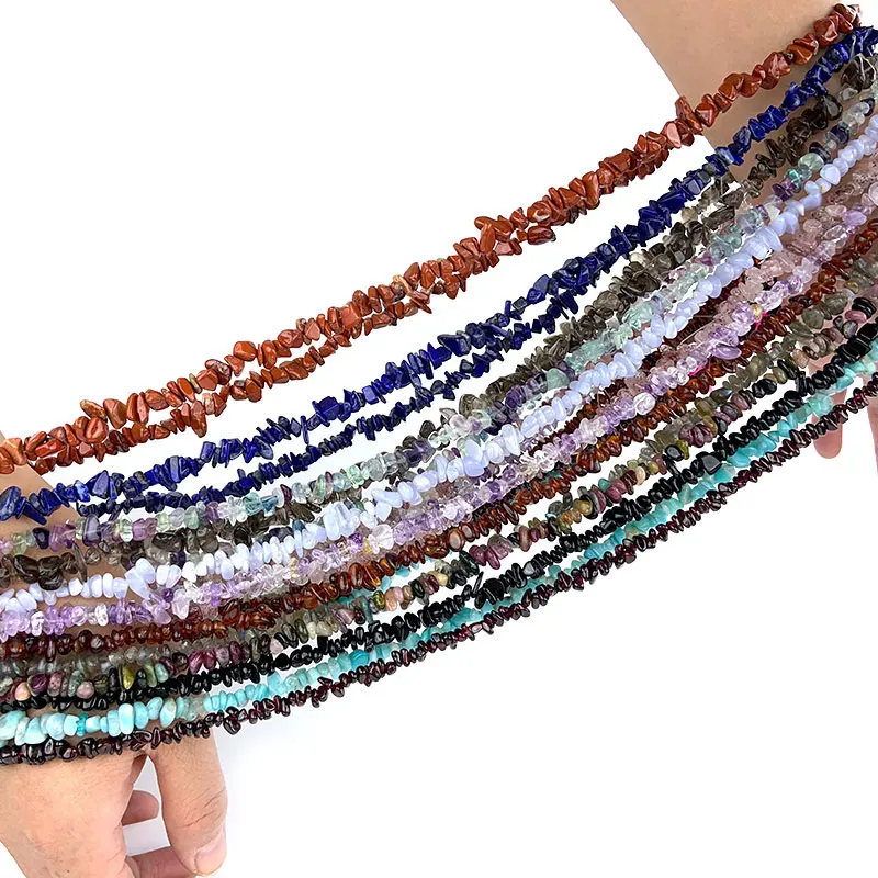 5 8 мм Гранат кварца флюорит лазурит Турмалин Агаты бусины 34 &quotприродной