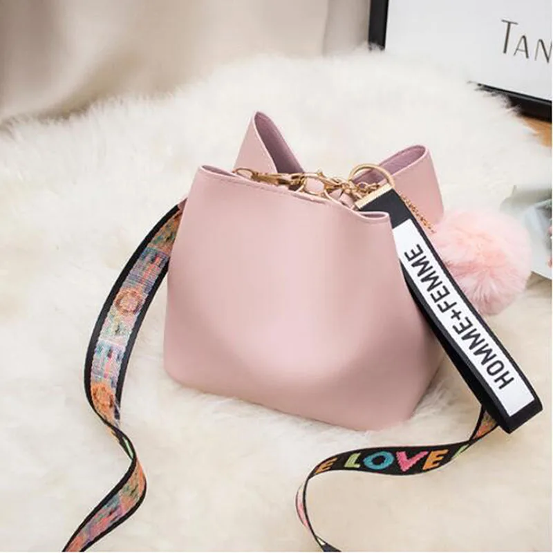 

New Fashion Handbag Women Bucket Bag Bag High Quality Retro Shoulder Bag Crossbody Bag Tote