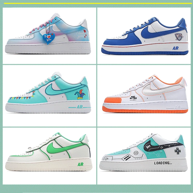 

Luxury Brand Women's Low-Top Skateboard Shoes 20 Colors Air 1 Couple Fashion Classic Men's All-match Casual Sneakers