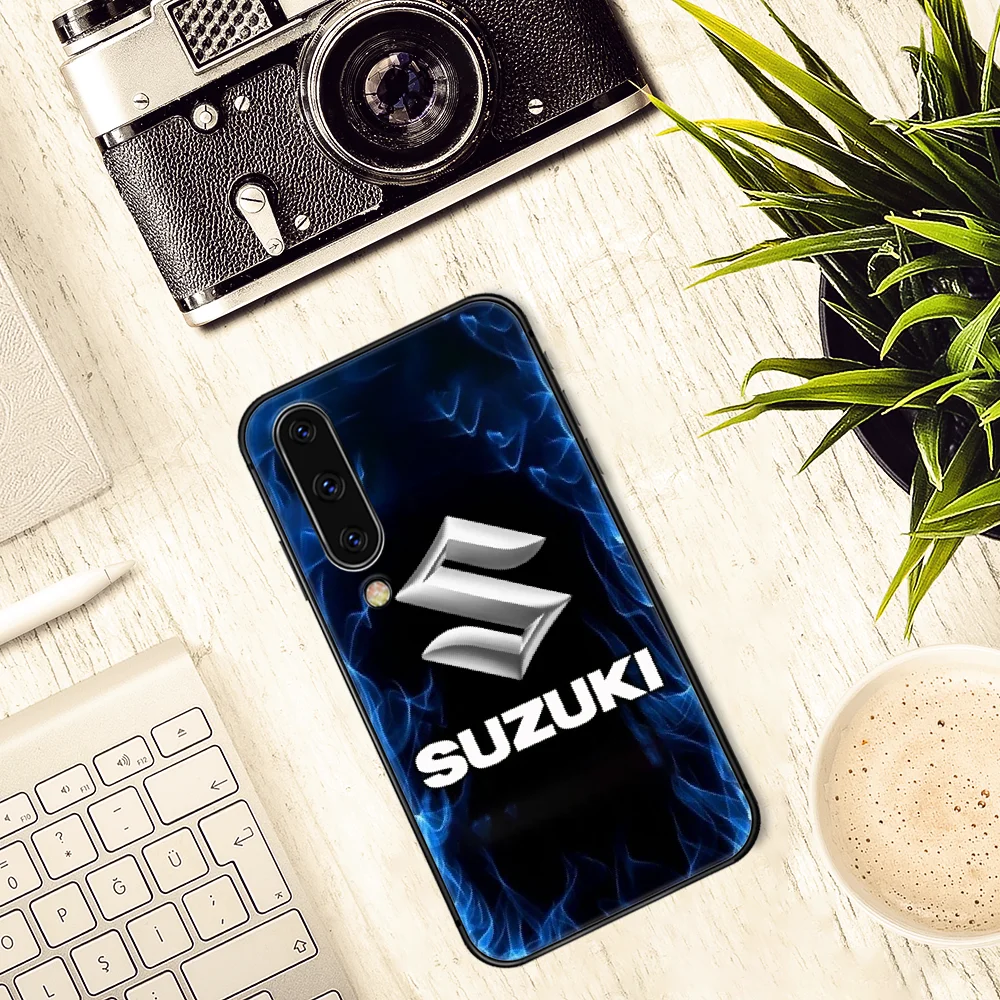 

Suzuki R S Motorcycle Phone Case Cover For Samsung Galaxy A10 A11 A20 E A21 A30 A40 A50 A51 A70 A71 A81 S black Cover Painting