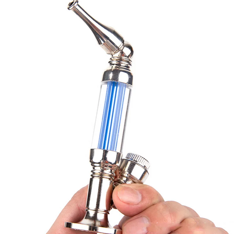 

Acrylic Transparent Tube Smoking Hand Pipe Mini Hookah Shisha Tobacco Herb Smoking Pipe Accessories