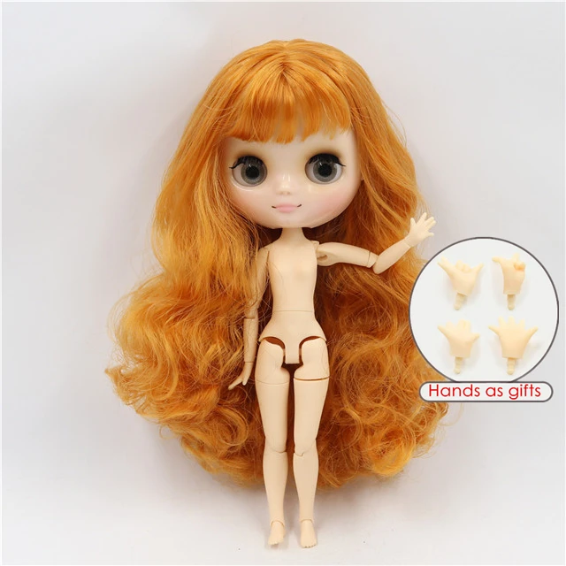 Nude doll Фабрика blyth Middie кукла 1/8 bjd 20 см Специальное предложение Подарочная игрушка на продажу по низкой цене - Цвет: Nude doll