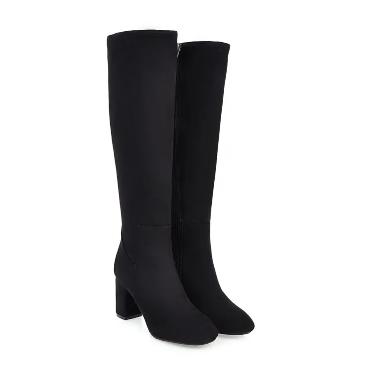 Большой размер 11 12 13 модные европейские и американские ботинки с квадратным