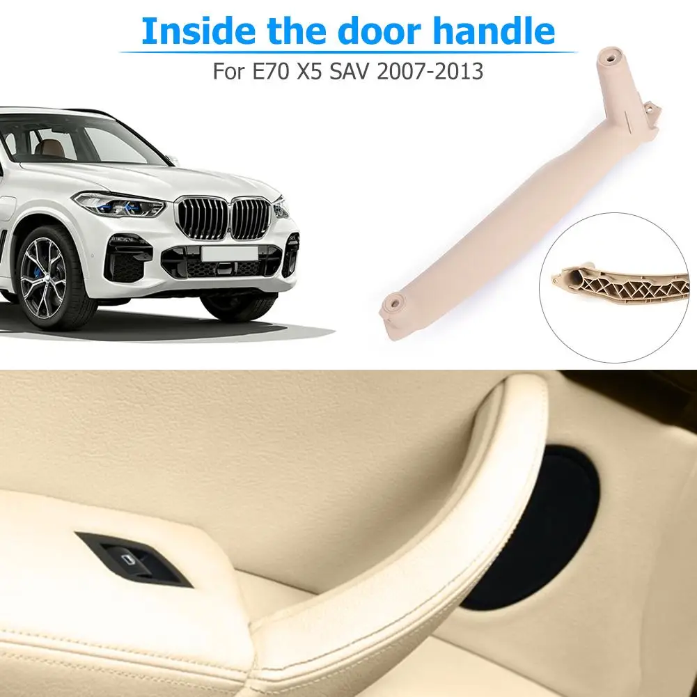 VODOOL Car Styling Right Left Inner Door Panel Handle Pull Trim Cover Auto Interior Accessories For BMW E70 X5 E71 E72 X6 SAV | Автомобили