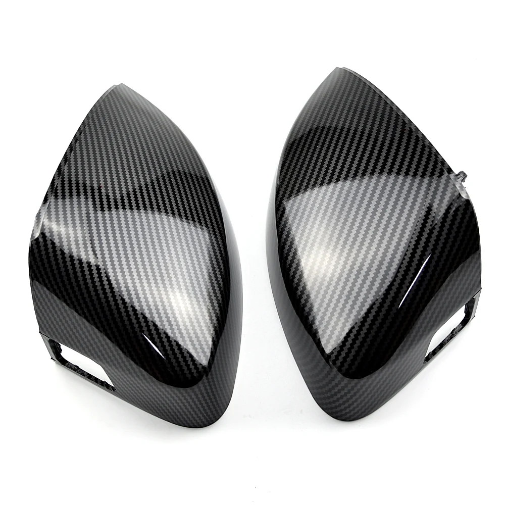 

2pcs For Audi A3 S3 8V RS3 Car Rearview Mirror Cover Cap Shell Housing door side wing mirror cover 2013 2014 2015 2016 - 2019