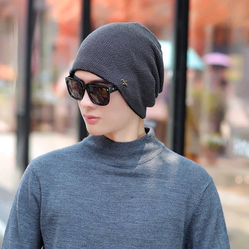 LOVINGSHA модные дизайнерские женские теплые шапки мужские шапки вязаные Skullies мешковатые шапки для девочек из искусственного меха зимние шапки HT125