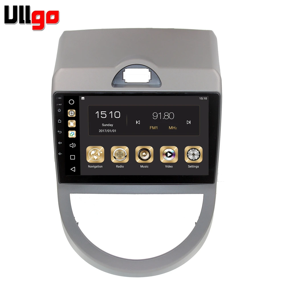 Восьмиядерный 4 Гб ОЗУ + 32 ПЗУ Android 8 0 автомобильный DVD GPS для Kia Soul старое Авторадио