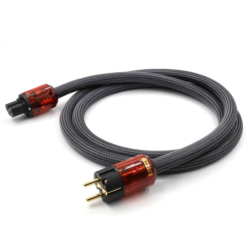 HI-End SPX-28 посеребренный кабель питания P004E + C004 кабель питания Schuko HIFI