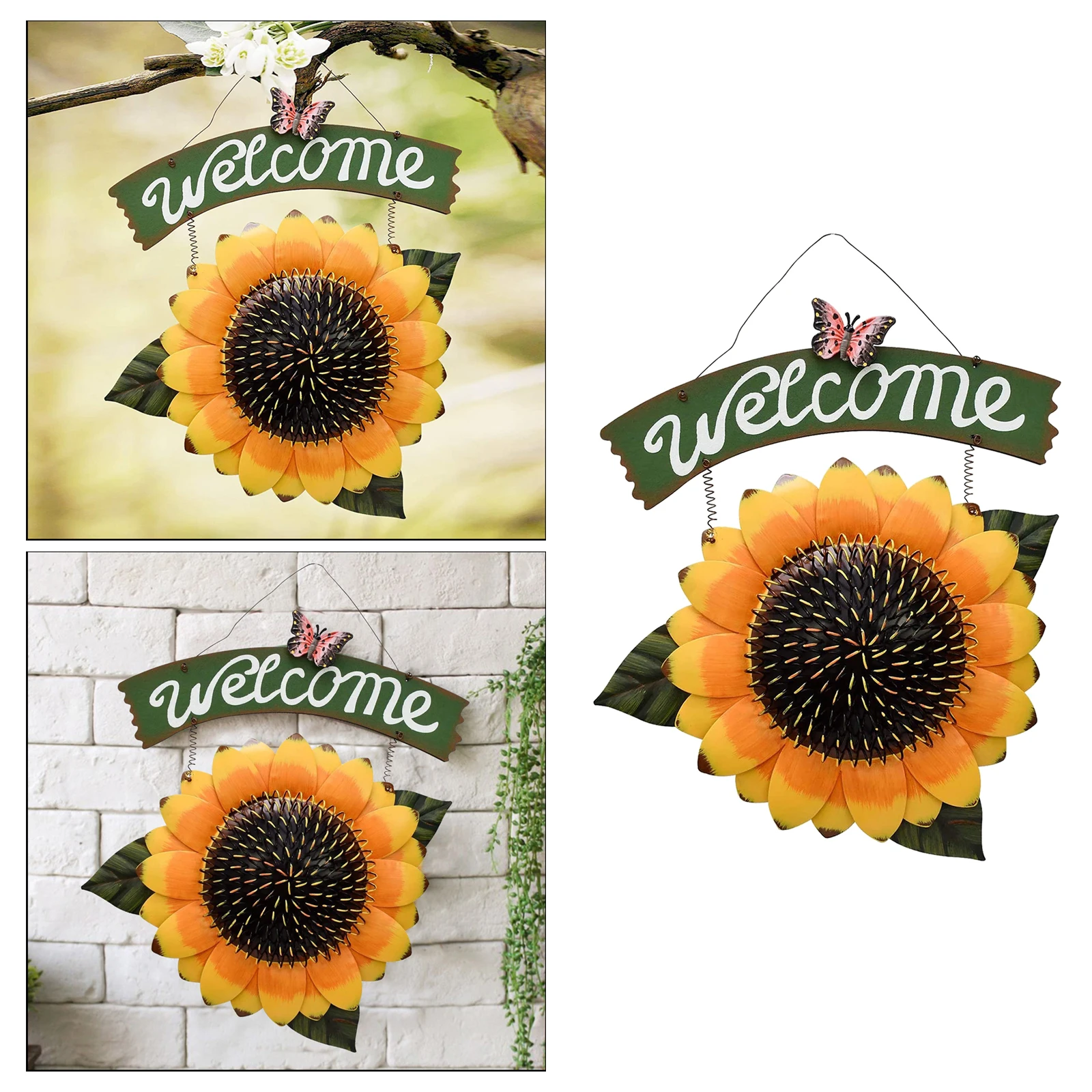 

Handcrafts Hanging Welcome Sign Door Sign Vintage Welcome Decor