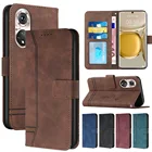 Чехол-Кошелек для Huawei P50 Pro, P50, P40, P30 lite, из искусственной кожи, с откидной крышкой для Huawei P8 Lite 2017, P9 Lite, P Smart 2021