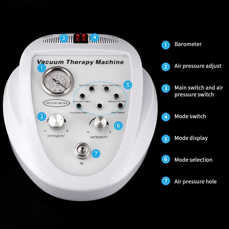 Подтяжка ягодиц вакуумный массажер для увеличения груди насос с 6-чашками BBL рост