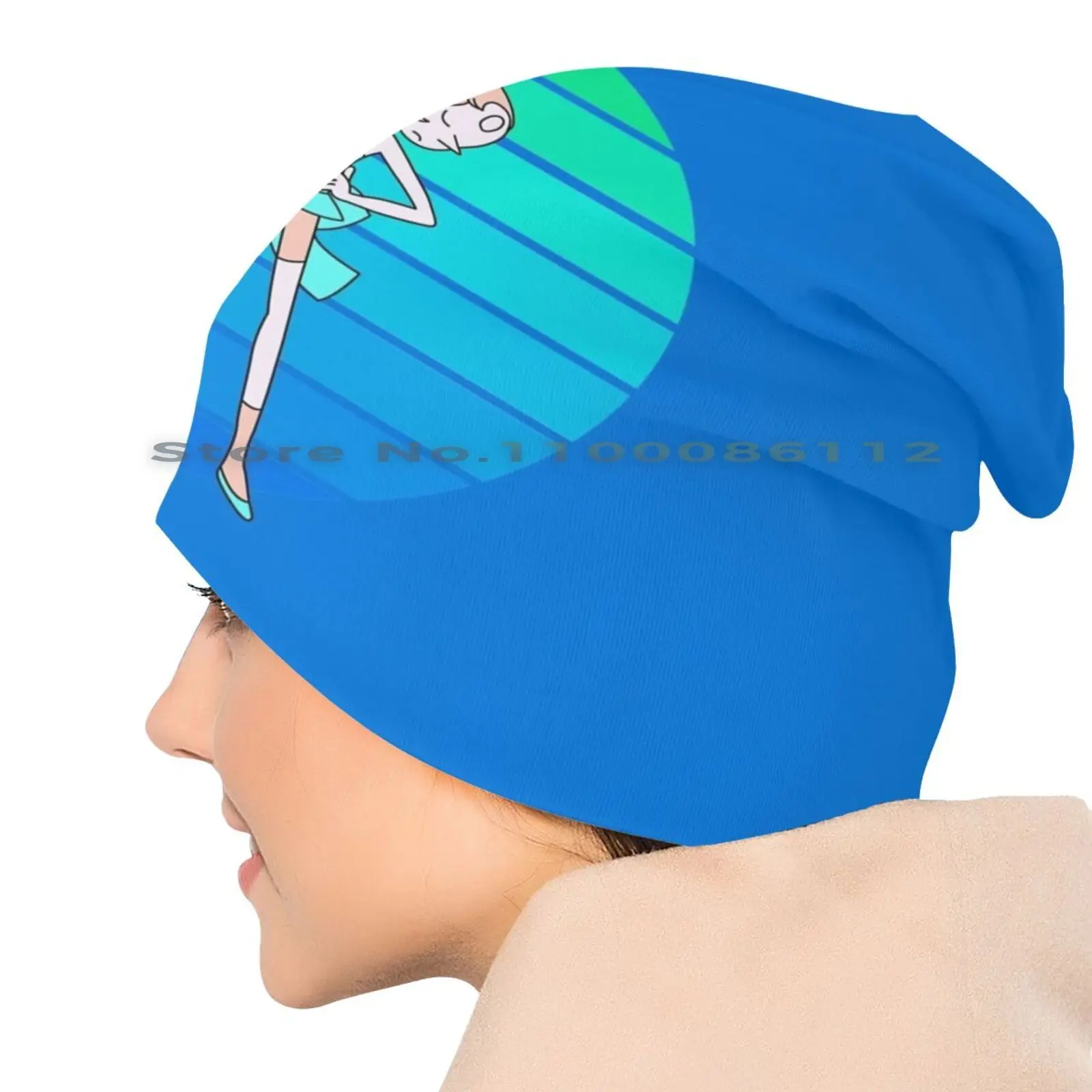 Шапка-бини Steven Universe с жемчугом вязаная шапка универсальная будущая Вселенная