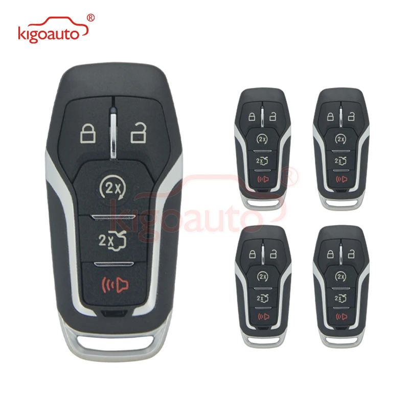 Kigoauto 5 шт. M3N-A2C31243300 оболочки для Ford Fusion Explorer edge 5 Кнопка корпус умного ключа 164-R7989