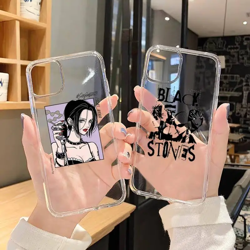 

Nana Osaki Anime Phone Case For iphone 13 12 11 8 7 plus mini x xs xr pro max Transparent soft