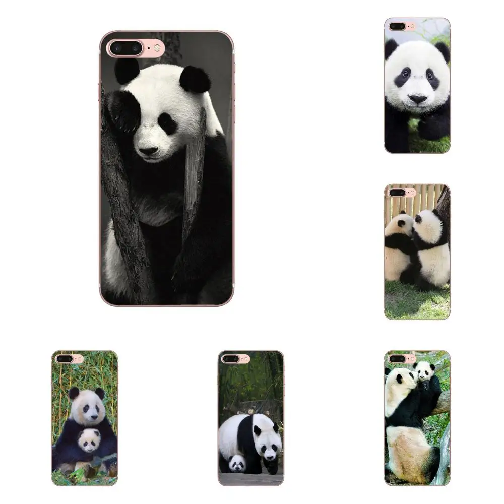 Для sony Xperia Z Z1 Z2 Z3 Z4 Z5 compact Mini M2 M4 M5 T3 E3 E5 XA XA1 XZ Premium Lovely plastic Giant Panda|Чехлы-накладки| |