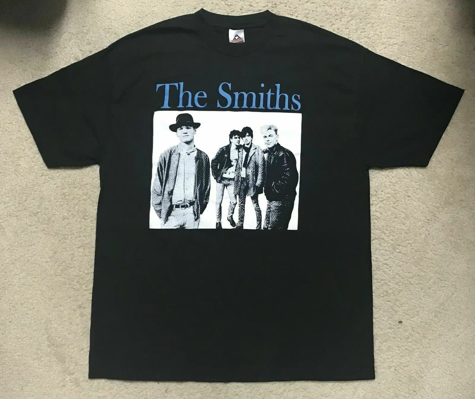 Футболка The Smiths Morrissey черная английская рок-группа | Мужская одежда