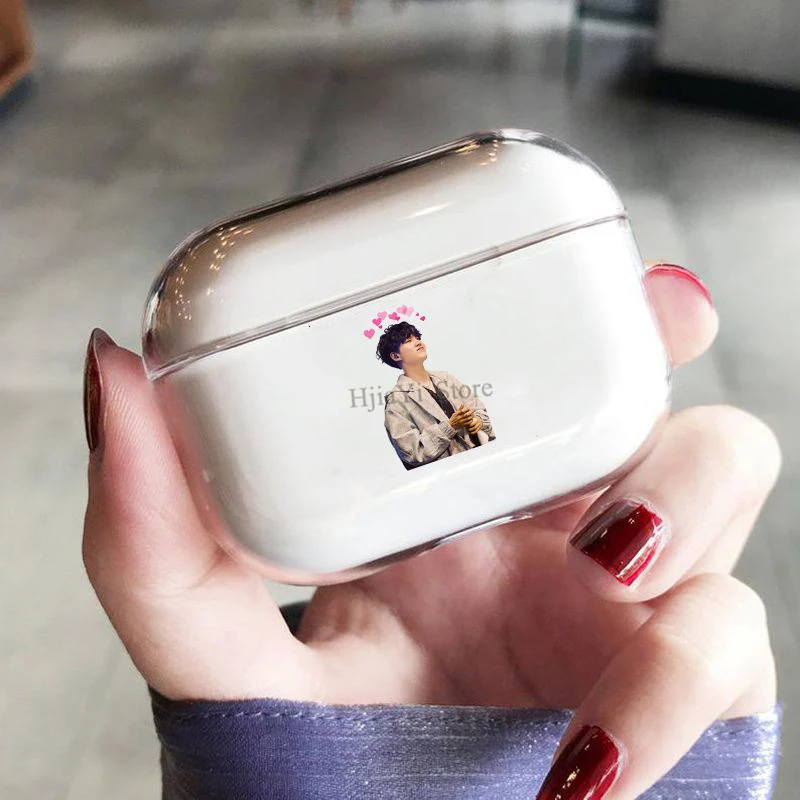 

Чехол для наушников SUGA для AirPods Pro, прозрачный защитный чехол для Airpods Pro, зарядное устройство