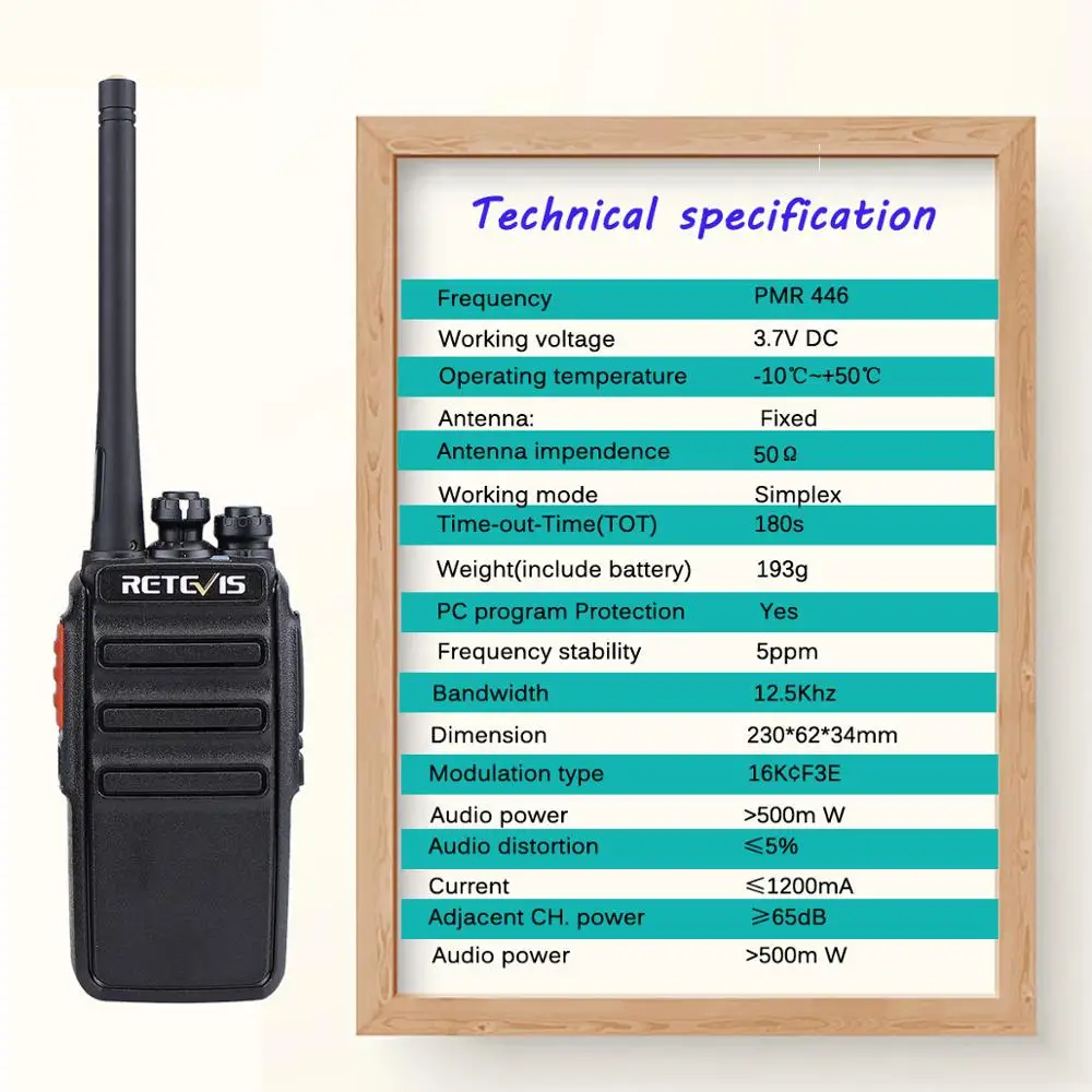 2 шт. Retevis RT24 PMR Радио рация без лицензии 0,5 Вт UHF 446 PMR446 скремблер VOX портативный двухсторонний радиоприемопередатчик