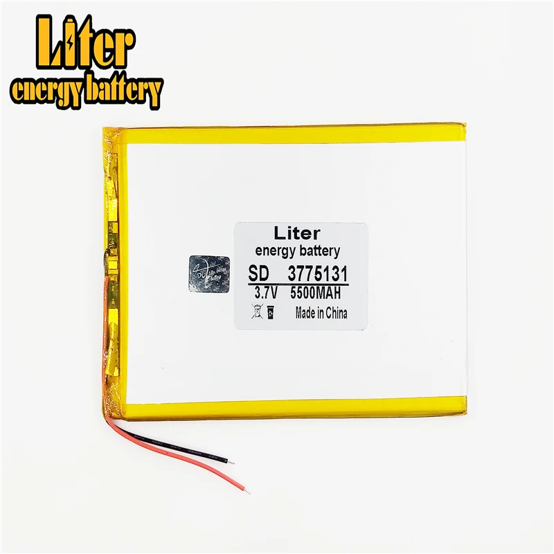3 7 V 5500 mah планшет батарея бренд gm литий-полимерный аккумулятор 3775131 | Электроника