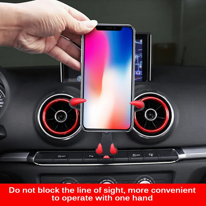 Автомобильный держатель для телефона Gravity iPhone Xiaomi GPS в автомобиле универсальная