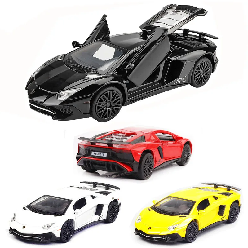 Модель автомобиля в масштабе 1:32 SIAN LP740 LP750 LP770 Lamborghinis литой и игрушечный