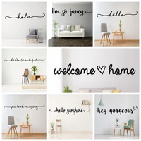 new quotes phrase love home wall sticker art decal wall stickers murals for home decor living room house decoration sticker