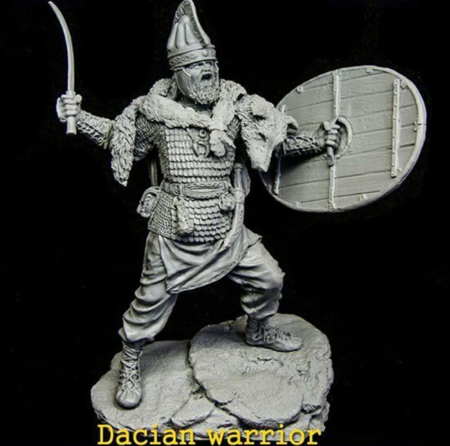 

1/24 75 мм старинный воин подставка с базовой фотографией миниатюрный gk разборка Неокрашенный