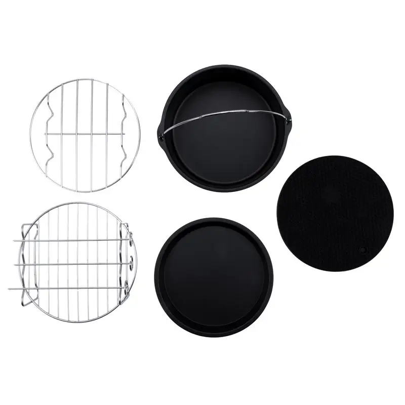 Электрическая воздушная фритюрница глубокая духовка с рецептом 1300 Вт Индикация