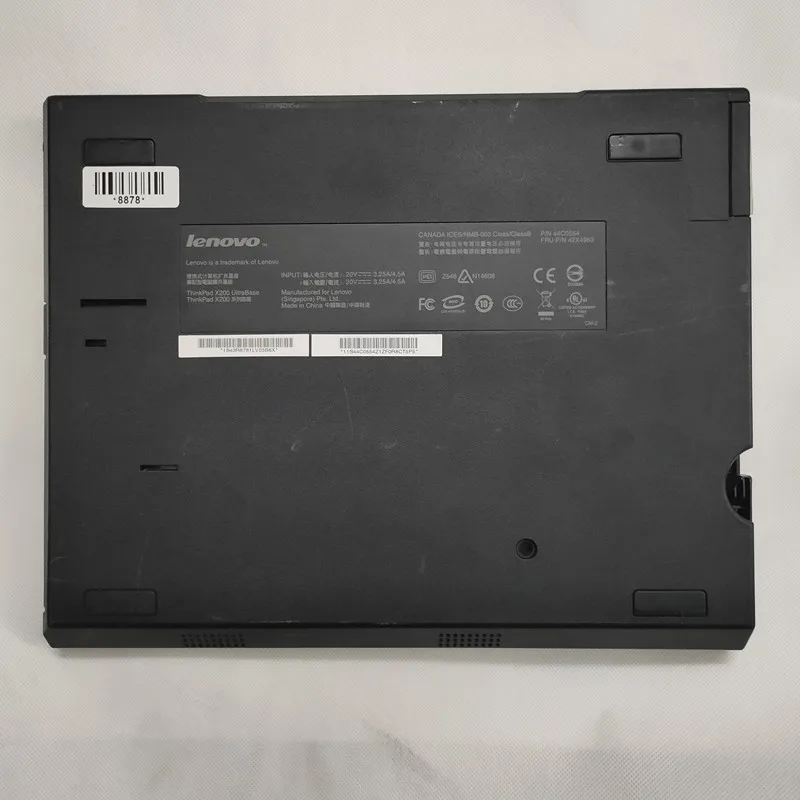 Оригинальная док-станция Ultrabase для ThinkPad X200 X200S X201 FRU 42X4963 43R8781 W/O адаптер драйвер