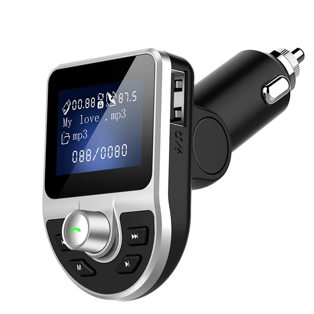 Автомобильный MP3 плеер с ЖК экраном 1 44 дюйма Bluetooth громкой связью музыкальный