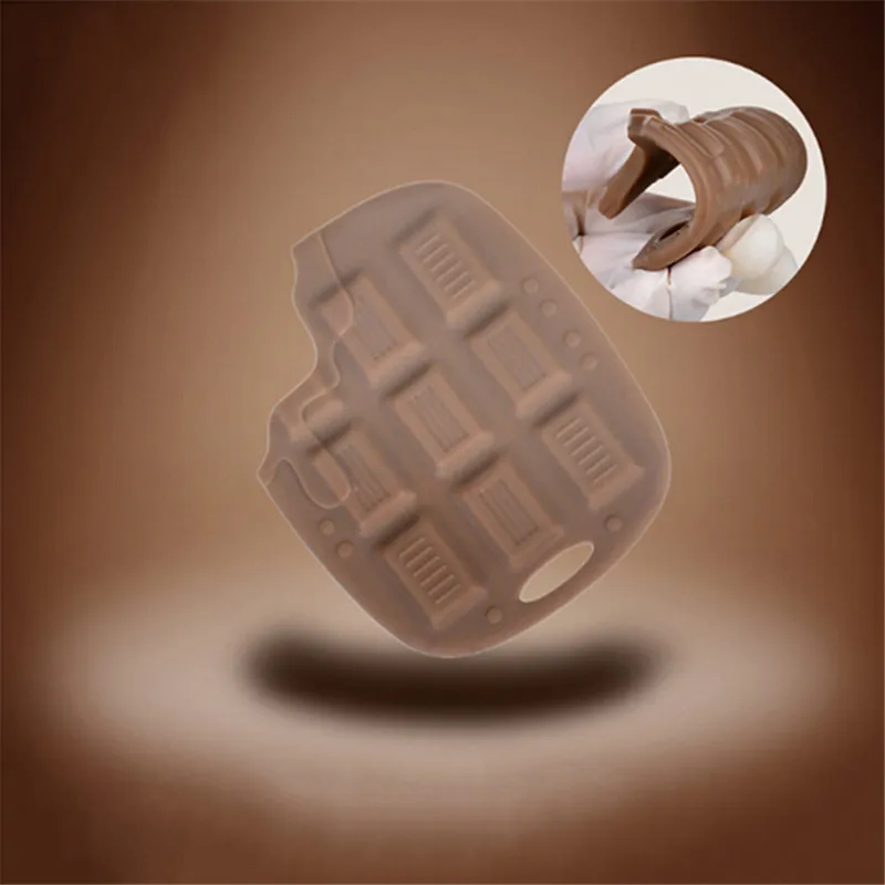 Пищевая силиконовая Прорезыватель бисквит резиновое детское кольцо для